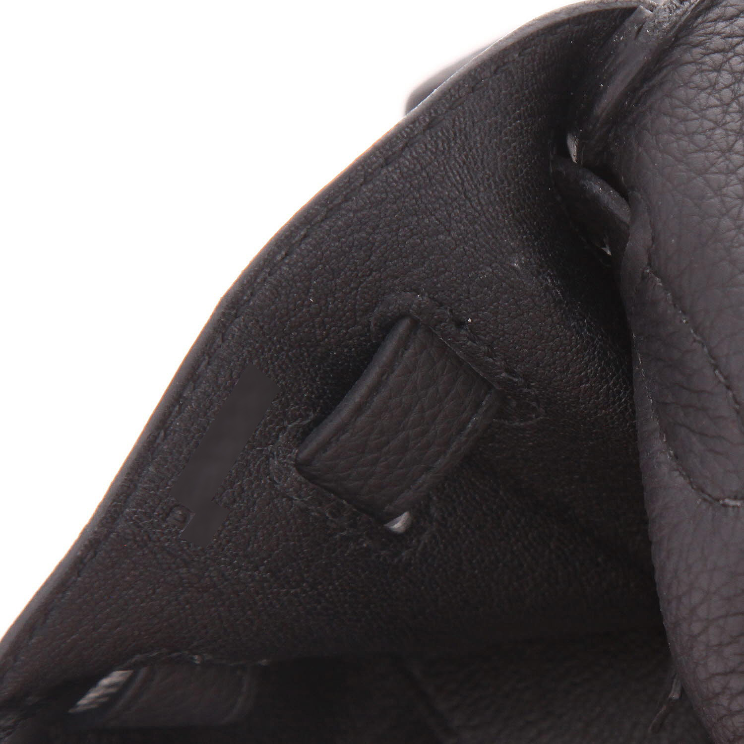 Sac à main Hermès  Kelly 32 cm en cuir togo noir - Detail D4