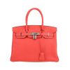 Borsa Hermès  Birkin 30 cm in pelle taurillon clemence rosa Jaipur - 360 thumbnail