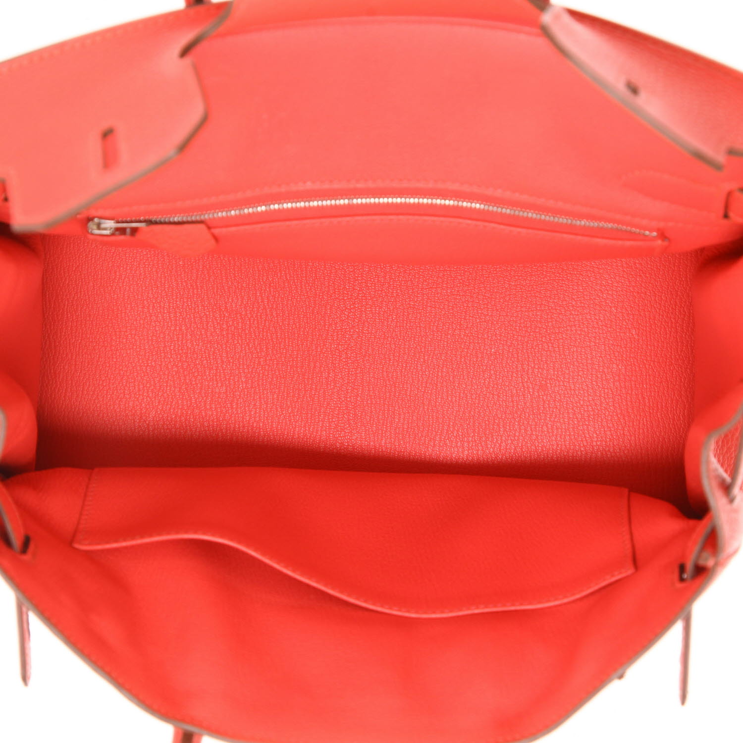 Sac à main Hermès  Birkin 30 cm en cuir taurillon clémence rose Jaipur - Detail D3