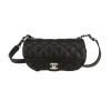 Bolsito-cinturón Chanel   en cuero acolchado negro - 360 thumbnail