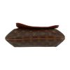 Bolso bandolera Louis Vuitton  Salsa en lona Monogram marrón y cuero natural - Detail D1 thumbnail