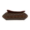 Louis Vuitton  Salsa shoulder bag  in brown monogram canvas  and natural leather - Detail D1 thumbnail