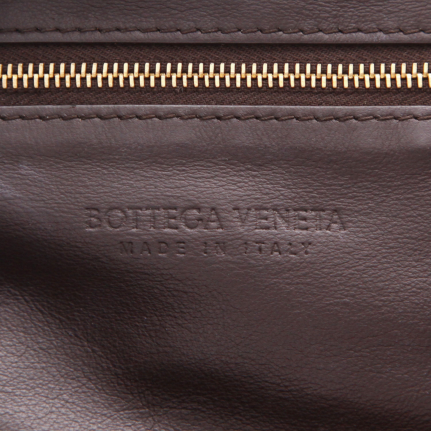 Bottega Veneta  Jodie small model  handbag  in brown intrecciato leather - Detail D2
