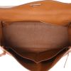 Bolso de mano Hermès  Kelly 35 cm en cuero togo color oro - Detail D3 thumbnail