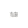De Beers DB Classic ring in white gold and diamonds - 360 thumbnail
