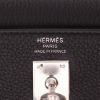 Hermès  Kelly 25 cm handbag  in black togo leather - Detail D2 thumbnail