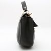 Chloé  Drew shoulder bag  in black grained leather - Detail D6 thumbnail