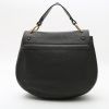 Chloé  Drew shoulder bag  in black grained leather - Detail D7 thumbnail