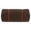 Louis Vuitton  Papillon handbag  in brown monogram canvas  and brown leather - Detail D1 thumbnail