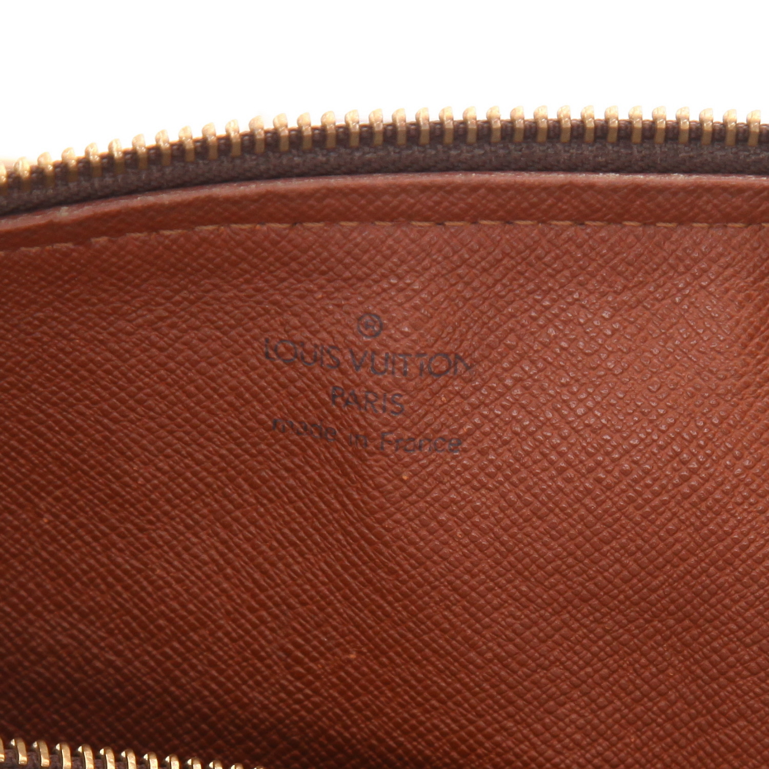 Louis Vuitton  Papillon handbag  in brown monogram canvas  and brown leather - Detail D2