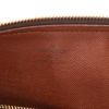 Bolso de mano Louis Vuitton  Papillon en lona Monogram marrón y cuero marrón - Detail D2 thumbnail