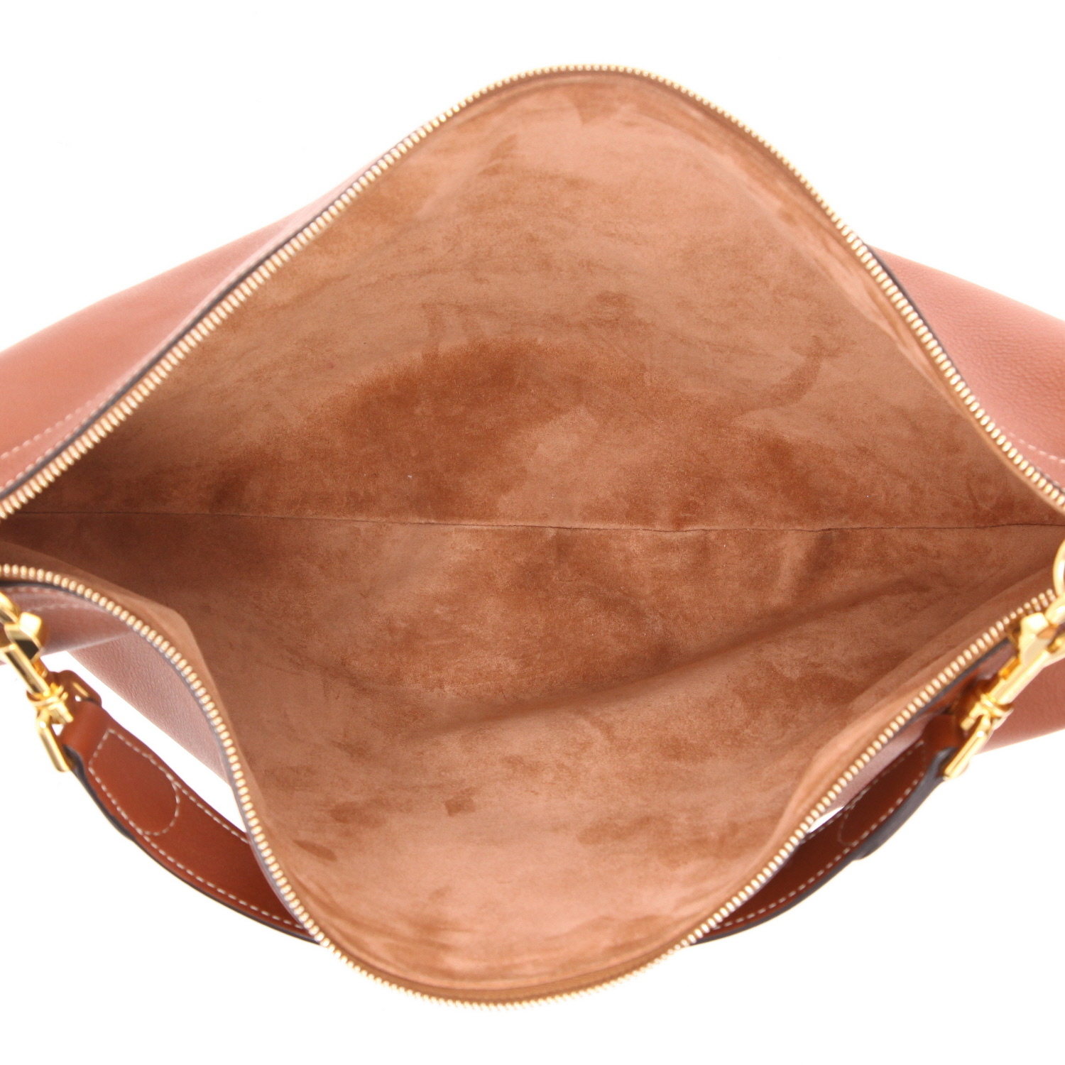Celine  Romy large model  handbag  in gold leather - Detail D3