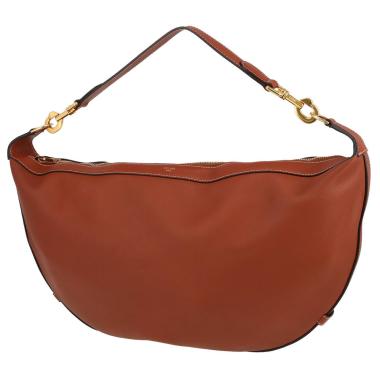 Sac à main Celine  Romy grand modèle  en cuir gold