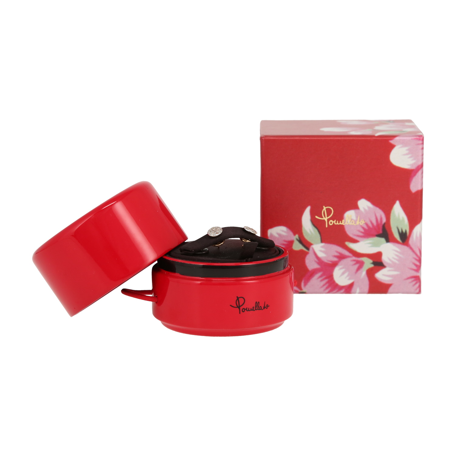 Orecchini Pomellato Sabbia in oro bianco, oro rosa e diamanti - Detail D2