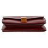 Celine  Classic Box shoulder bag  in burgundy box leather - Detail D1 thumbnail