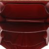 Sac bandoulière Celine  Classic Box en cuir box bordeaux - Detail D3 thumbnail