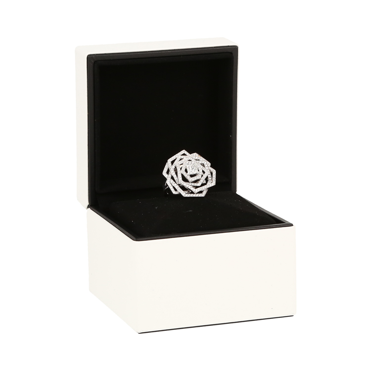 Chanel 1932 ring in white gold and diamonds - Detail D2