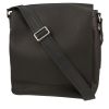 Louis Vuitton  Milo shoulder bag  in grey taiga leather - 00pp thumbnail