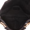 Borsa Gucci  Mors in tela "sûpreme GG" nera e pelle nera - Detail D3 thumbnail