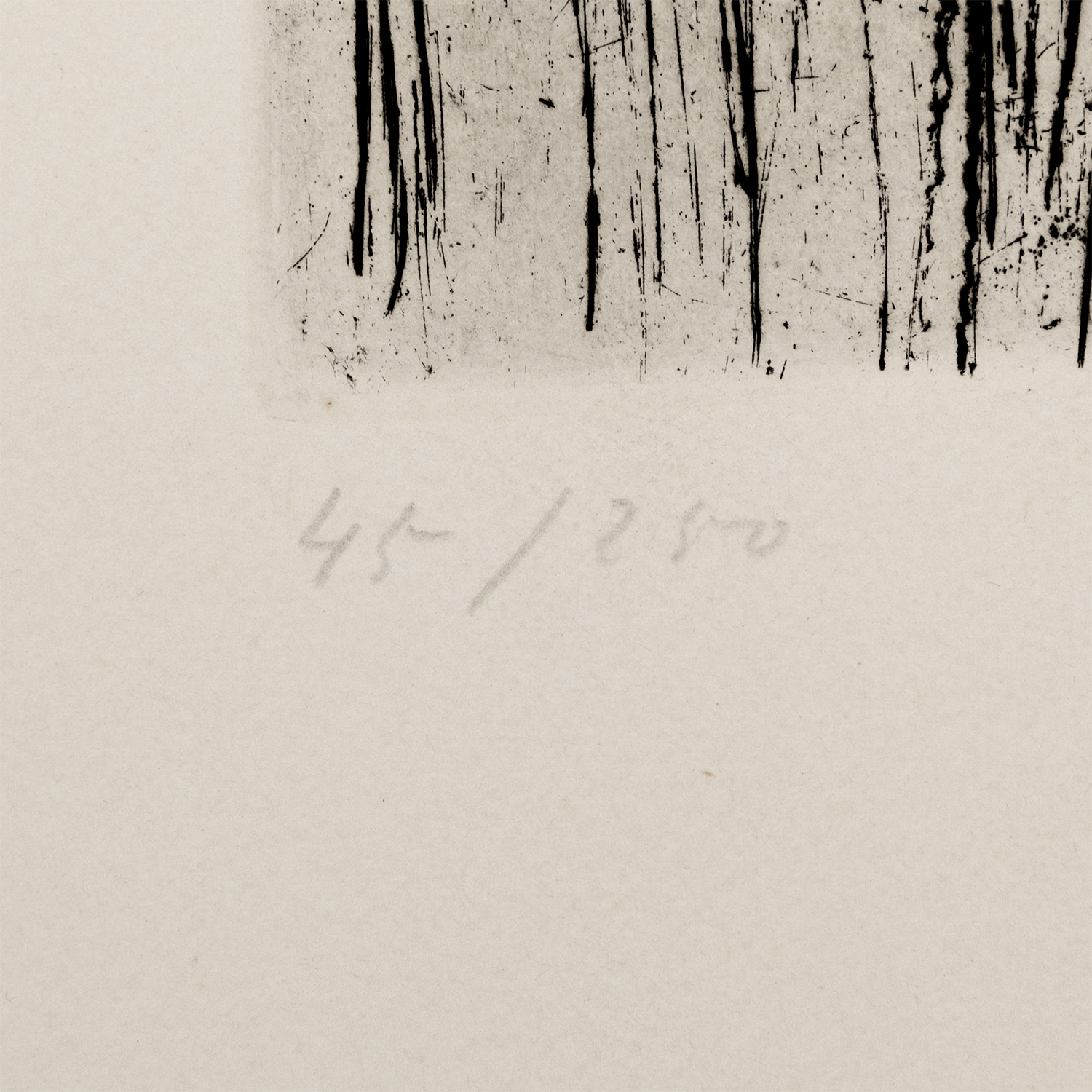 Hans Hartung (1904-1989), G15 - 1953 - Detail D3