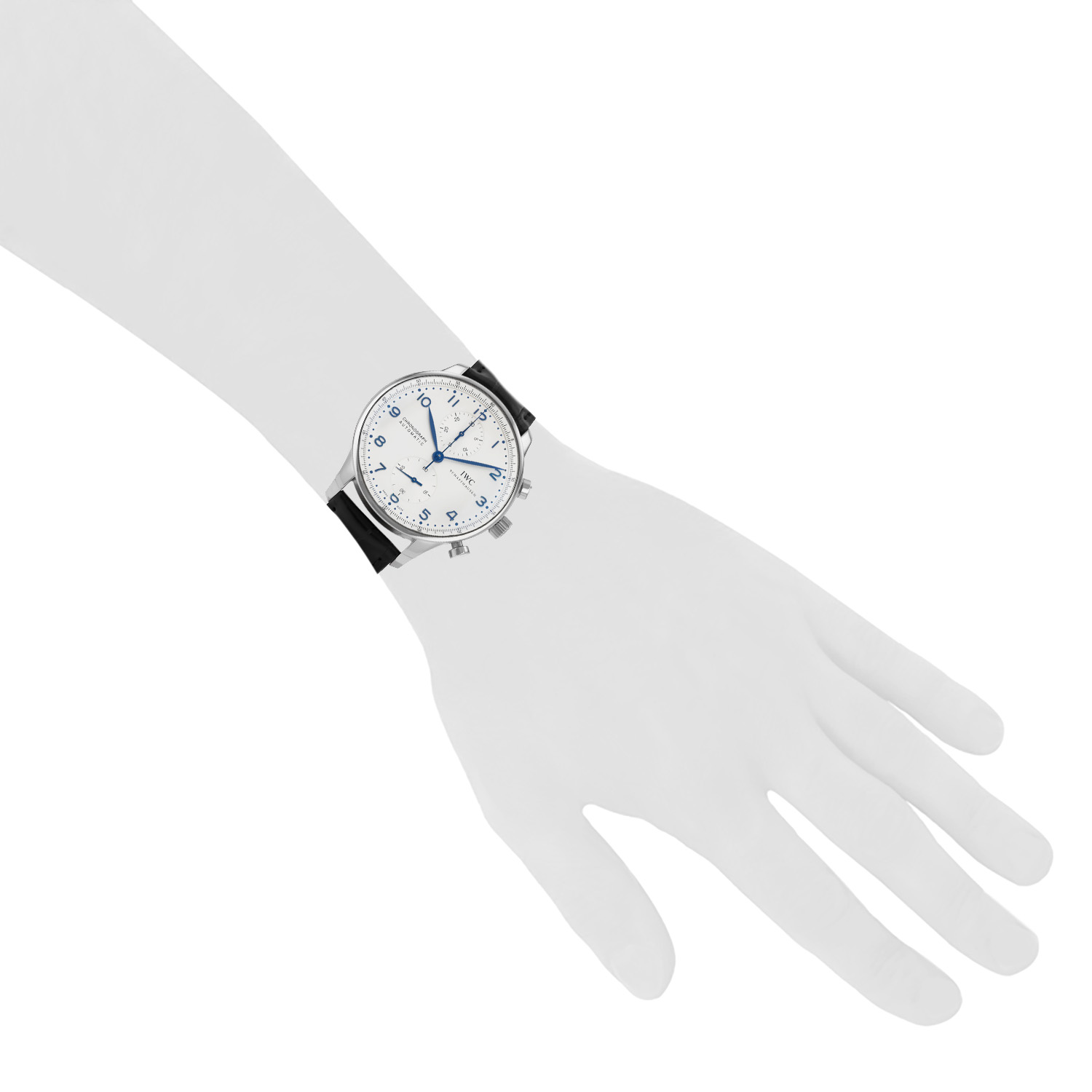 Reloj IWC Portuguese-Chronograph de acero Ref: IWC - 3714  Circa 2015 - Detail D1