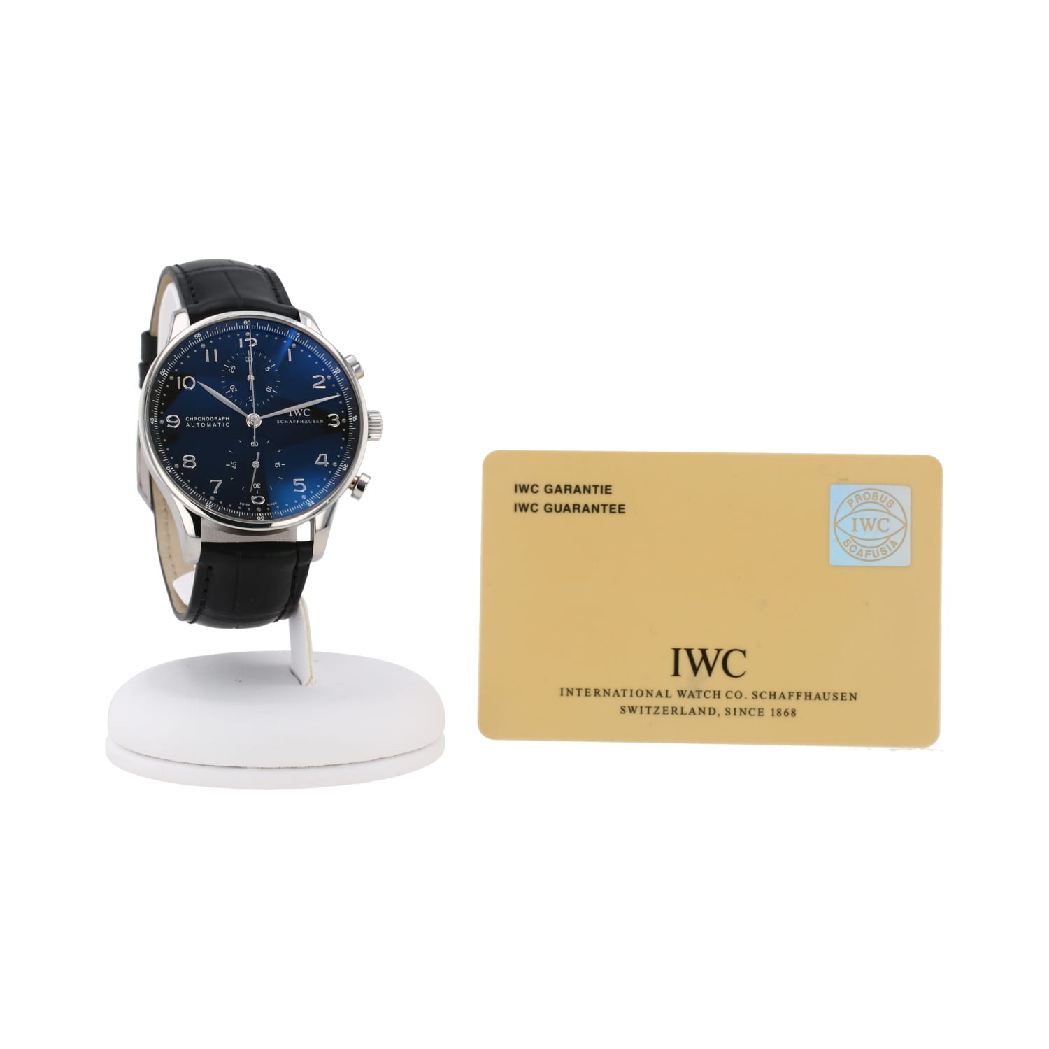 Montre IWC Portuguese-Chronograph en acier Ref: IWC - 3714  Vers 2010