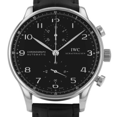 Montre IWC Portuguese-Chronograph en acier Ref: IWC - 3714  Vers 2010