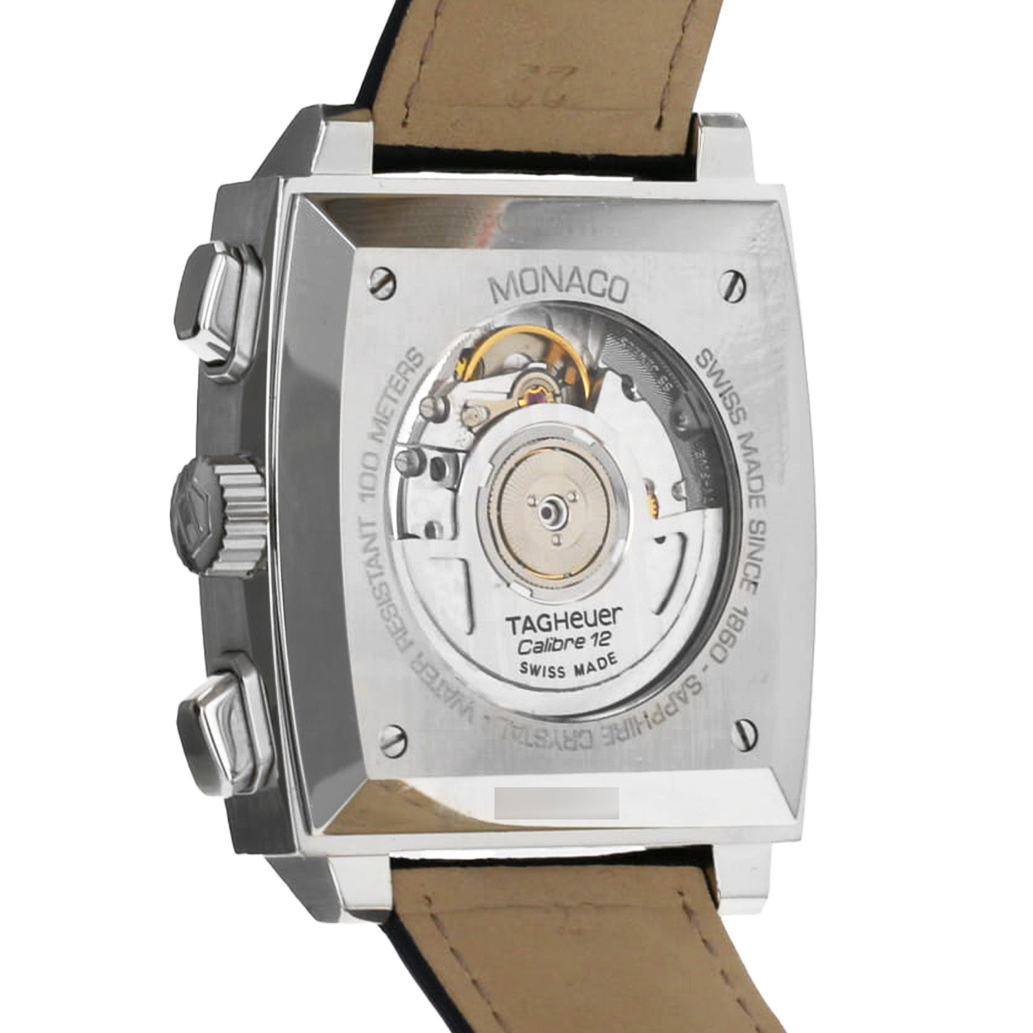 TAG Heuer Monaco  in stainless steel Circa 2010 - Detail D3