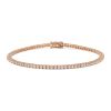 bracelet in pink gold and diamonds (1,01 carat) - 00pp thumbnail