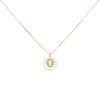 Messika Lucky Move small model necklace in yellow gold and diamonds - 00pp thumbnail