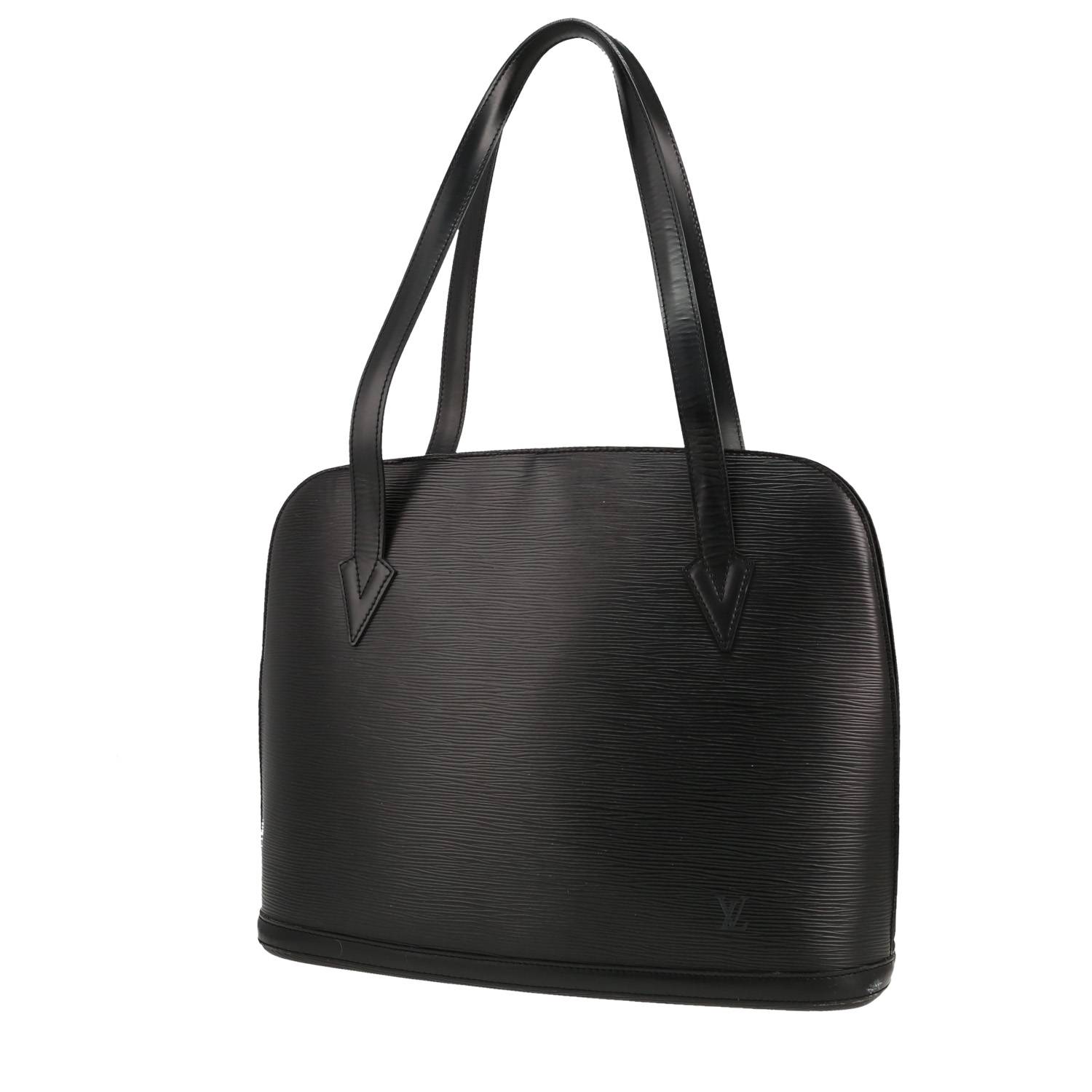 Lussac Handbag In Black Epi Leather