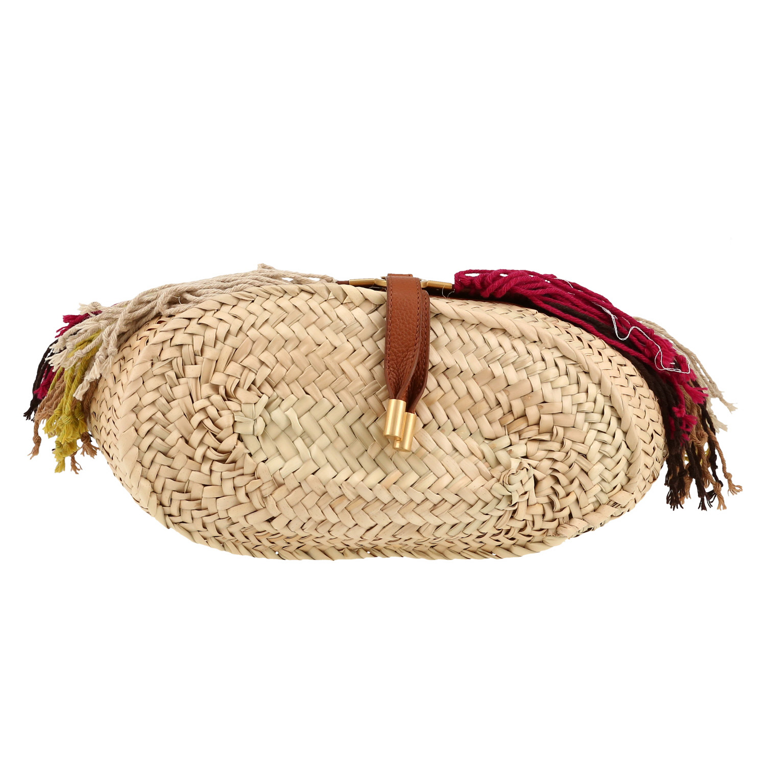 Shopping bag Chloé  Marcie e pelle gold - Detail D1