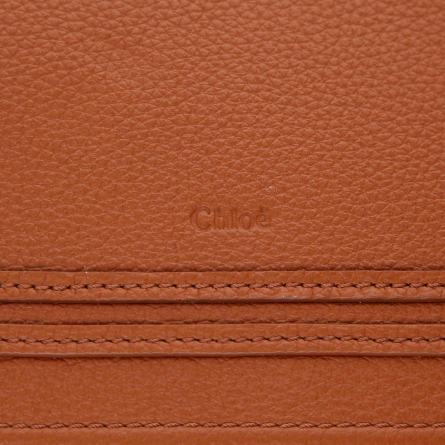 Chloé  Marcie shopping bag  and gold leather - Detail D2