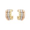 Cartier Trois ors earrings in 3 golds - 00pp thumbnail