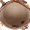 Bolso de mano Gucci   en tejido "Suprême GG" beige y cuero marrón - Detail D3 thumbnail