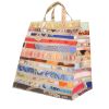 Hermès  Cas du Sac handbag  in off-white synthetic fabric  and multicolor silk - 00pp thumbnail