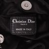 Bolso de mano Dior   en satén negro - Detail D2 thumbnail