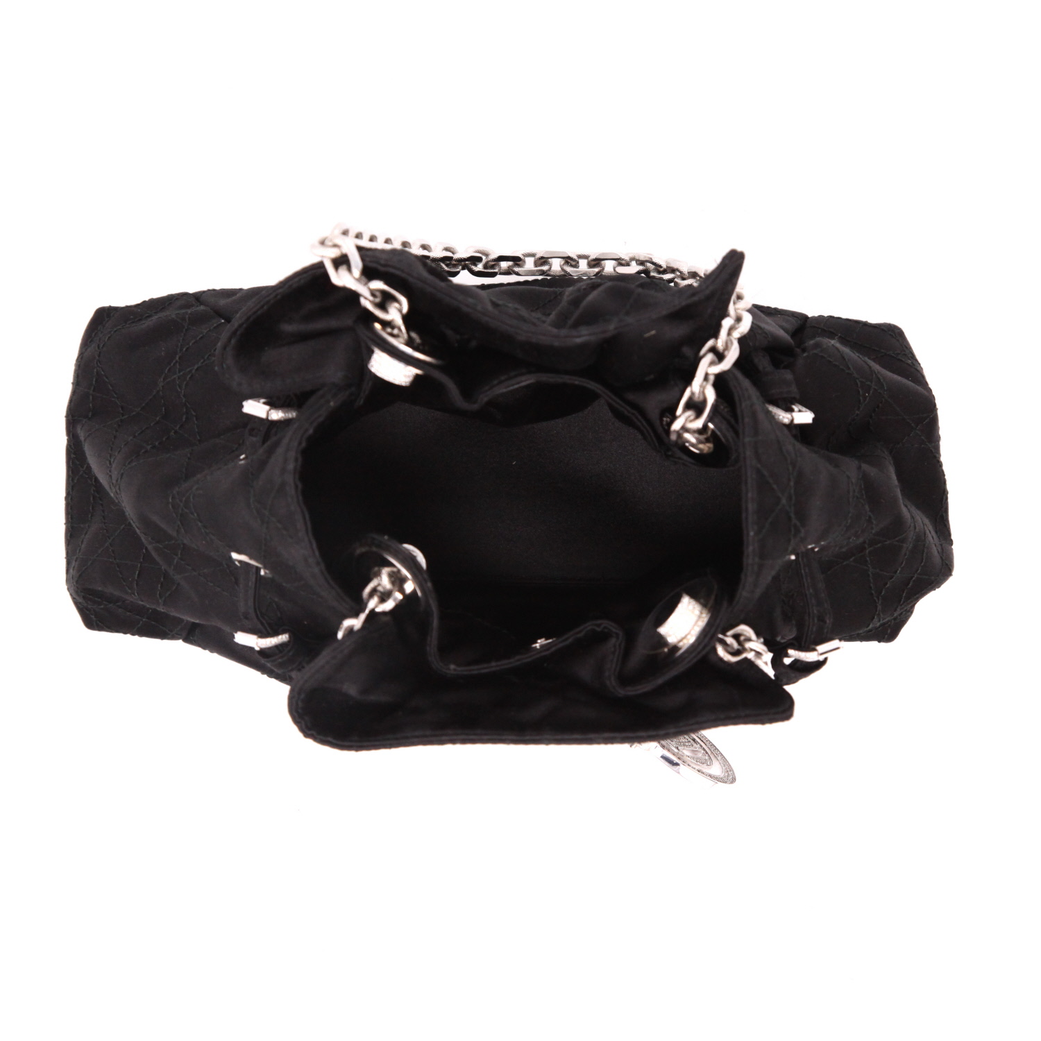 Borsa Dior  Le 30 in raso nero - Detail D3