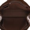 Louis Vuitton  Kazbek handbag  in brown canvas and leather - Detail D3 thumbnail