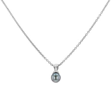 Collana Boucheron  in oro bianco e perla coltivate