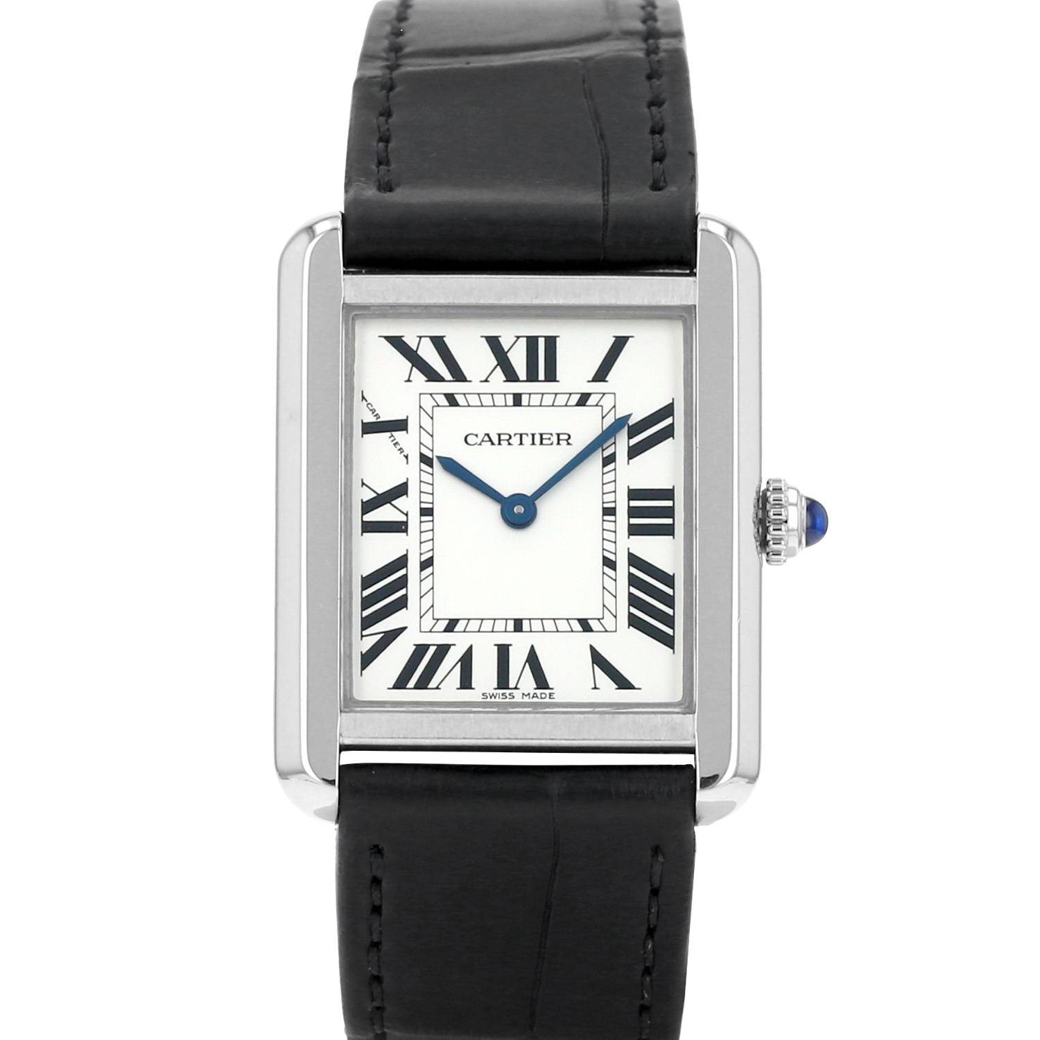 Cartier Tank Solo  in stainless steel and stainless steel Ref: Cartier - 3170  Circa 2016