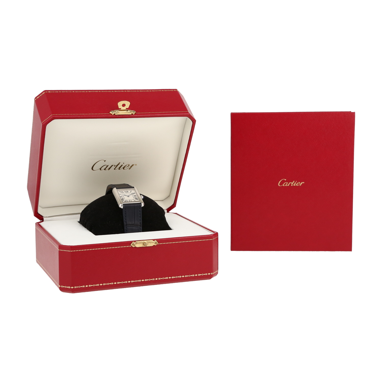 Reloj Cartier Tank Solo de acero y acero Ref: Cartier - 3170  Circa 2016