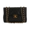 Chanel  Timeless Maxi Jumbo handbag  in black quilted leather - 360 thumbnail