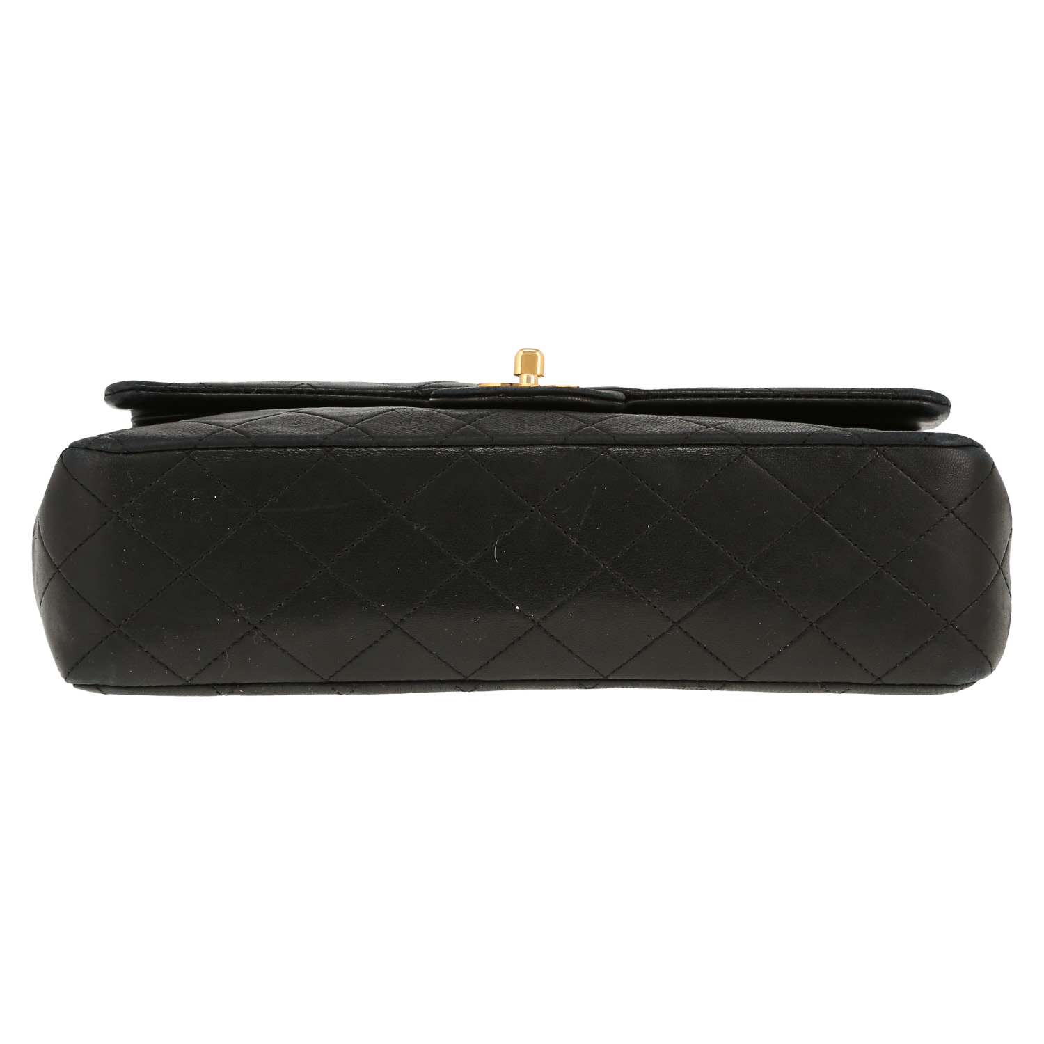 Sac à main Chanel  Timeless Classic en cuir matelassé noir - Detail D1