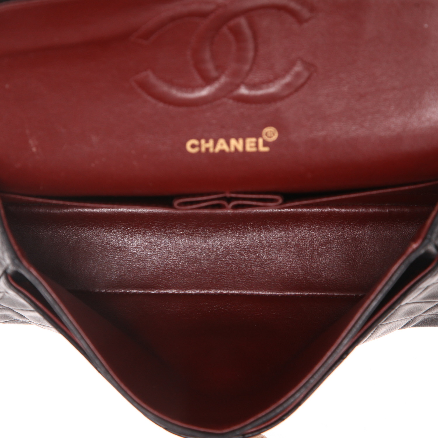 Borsa Chanel  Timeless Classic in pelle trapuntata nera - Detail D3