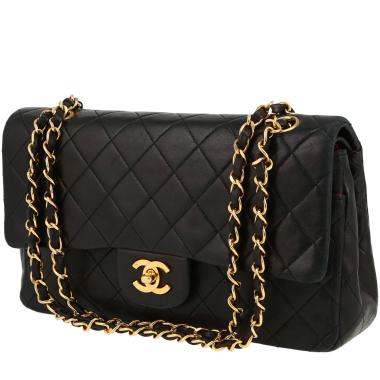 Chanel  Timeless Classic handbag  in black quilted leather