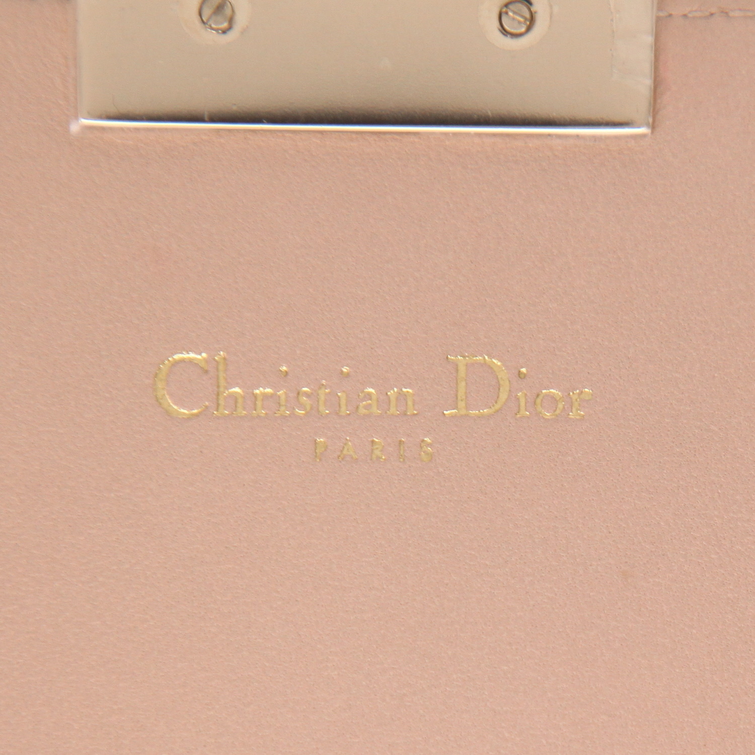 Sac à main Dior  Promenade en cuir cannage rose - Detail D2