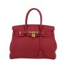 Bolso de mano Hermès  Birkin 30 cm en cuero togo rojo granate - 360 thumbnail