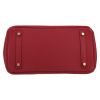 Hermes Kelly 32 cm handbag in red togo leather Hermès  Hermes Silver Lechappée Belle Suitcase Cadena en cuir togo rouge grenat - Detail D1 thumbnail