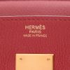 Hermès  Birkin 30 cm handbag  in pomegranate red togo leather - Detail D2 thumbnail